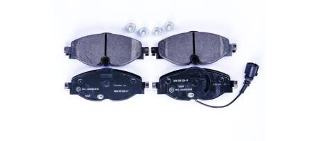 Колодки гальмівні дискові HELLA 8DB355020191