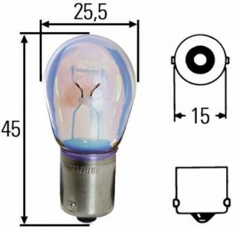 Лампа P21W 24V 21W BA15s Heavy Duty HELLA 8GA 002 073-241