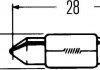 Лампа розжарювання, 12V 3W SV 78 HELLA 8GM002094-121 (фото 2)