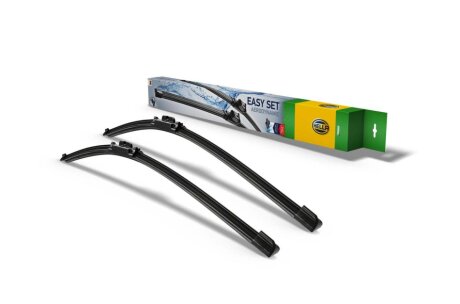 Комплект щіток склоочисника безкаркасних 550/450 мм HELLA 9XW358164031