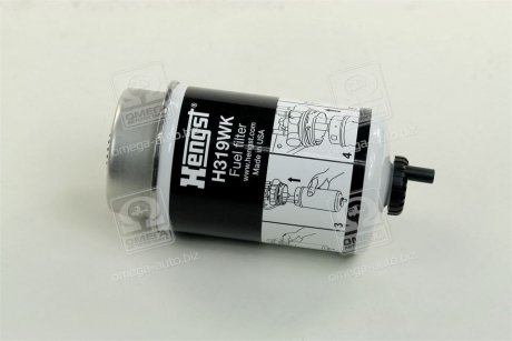 Фильтр топливный FORD TRANSIT 2.0-2.4 DI 00-06 (выр-во HENGST) HENGST FILTER H319WK