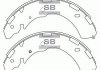Комплект гальмівних колодок з 4 шт. барабанів Hi-Q (SANGSIN) SA171 (фото 1)