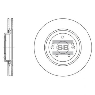Гальмівний диск Hi-Q (SANGSIN) SD1070