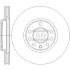 Диск гальмівний (кратно 2) передній (вентильований) Opel Astra G, H (D=279.8mm) HI-Q Hi-Q (SANGSIN) SD5110 (фото 1)