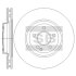 Диск тормозной (кратно 2) передний (вентилируемый) MB A-CLASS (05-) (D=320.0mm) Hi-Q (SANGSIN) SD5612 (фото 1)