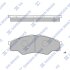 Колодки гальмівні передні Toyota Hi-Lux (04-) HI-Q Hi-Q (SANGSIN) SP1276 (фото 1)