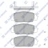 Колодки гальмівні передні Honda Civic (06-) HI-Q Hi-Q (SANGSIN) SP1434 (фото 1)
