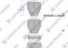 Комплект тормозных колодок из 4 шт. дисков Hi-Q (SANGSIN) SP1790 (фото 1)