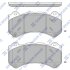 Колодки тормозные передние Jeep Grand Cherokee (12-), Dodge Durango (18-) Hi-Q (SANGSIN) SP1990 (фото 1)