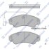 Колодки тормозные передние Citroen Jumper (02-), Fiat Ducato (02-), Peugeot Boxe Hi-Q (SANGSIN) SP4033 (фото 1)