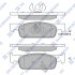 Колодки тормозные передние Smart Fortwo (16-) Hi-Q (SANGSIN) SP4136 (фото 1)