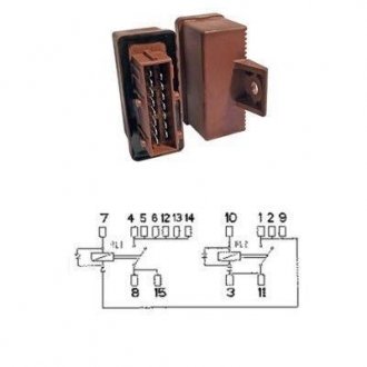 Реле (не більш 60Вт і більш 2А) Hoffer 7240109