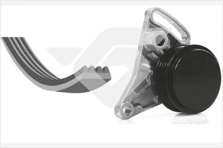 Фото 1 - комплект ременя генератора HUTCHINSON KHV 181 Комплект ременя генератора HUTCHINSON KHV 181 (фото 1)