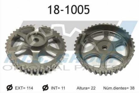 Шестерня распределительного вала IJS GROUP 18-1005