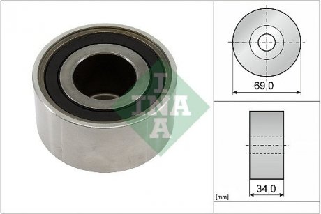 Ролик паска приводного Citroen C6 2.7HDI Peugeot 407 607 2.7HDI INA 532 0461 10