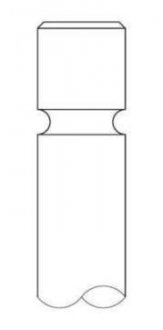 Клапан IN Renault 1.2/1.4 C1G/C1J/C2J/C3J 34X7X91.5 Intervalves 1344.002