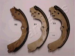 SUBARU Щеки тормозные Impreza, Forester, Legasy JAPANPARTS GF-798AF