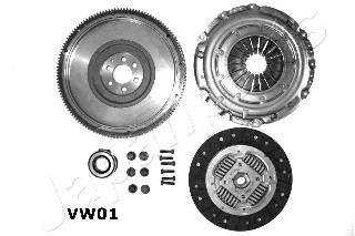 VW К-кт сцепления с маховиком Audi A3,Skoda Octavia,SuperB,Caddy III,Golf V,VI,Passat,Touran 1.9/2.0TDI 03- JAPANPARTS KV-VW01