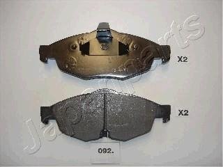 CHRYSLER тормозные колодки Sebring 2,0-2,7 -07 JAPANPARTS PA-092AF