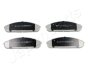 NISSAN Тормозные колодки передн.Patrol GR I 4.2 88- JAPANPARTS PA-163AF (фото 1)