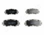 TOYOTA Тормозные колодки передн. Yaris 05- JAPANPARTS PA-219AF (фото 1)