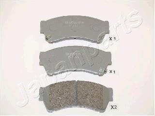 MAZDA Тормозные колодки передн.Mazda 6 07- JAPANPARTS PA-346AF