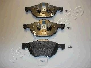 HONDA Тормозные колодки передн.Accord 03- JAPANPARTS PA-452AF