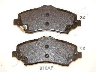 CHRYSLER Тормозные колодки Grand Voyager,Dodge Nitro,Cherokee 07- JAPANPARTS PA-910AF