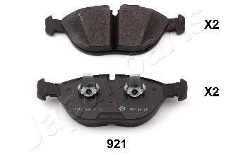 CHRYSLER Тормозные колодки перед.Crossfire, DB 4,3/5,5 W202/210 AMG 97- JAPANPARTS PA-921AF