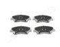KIA Колодки тормозные передние Ceed 13-, Carens 1,7CRDi 13- JAPANPARTS PA-K26AF (фото 1)