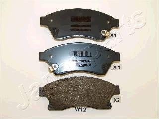 CHEVROLET Тормозные колодки передн.Aveo,Cruze,Opel Astra J 09- JAPANPARTS PA-W12AF