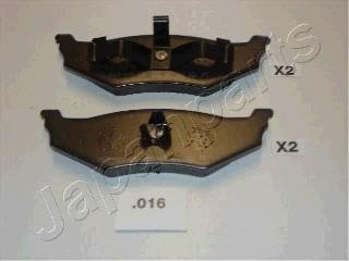 CHRYSLER Колодки тормозные задние PT CRIUSER 00- JAPANPARTS PP-016AF