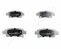 TOYOTA Тормозные колодки задн. Avensis Verso 01-, Previa 00- JAPANPARTS PP-258AF (фото 1)