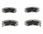 OPEL Тормозные колодки задн. FRONTERA A,B 2 JAPANPARTS PP-999AF (фото 1)