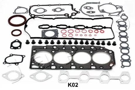 К-кт прокладок двигуна Hyundai H-1 (01-)/KIA Sorento (02-) D4CB 2.5 CRDi JAPKO 49K02