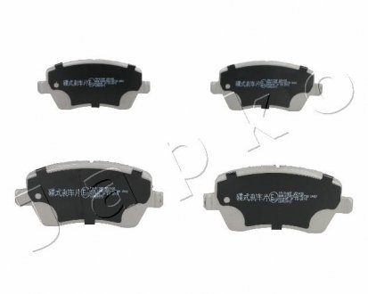 Колодки гальмівні передн Renault Clio III, Modus, Kangoo II, Duster, Sandero, Captur/Nissan Note (06-12) JAPKO 50013