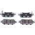 Колодки тормозные задние Nissan Juke (10-), Leaf (10-)/Infiniti EX (08-), G (07- JAPKO 51156 (фото 1)