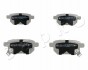 Колодки гальмівні дискові Toyota Verso s 1.33 (10-16),Toyota Verso s 1.4 (10-16) JAPKO 51214 (фото 1)