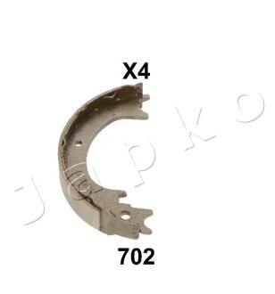 Колодки тормозные барабанные задние Lexus RX (08-)/Mitsubishi Pajero IV (06-)/Su JAPKO 55702