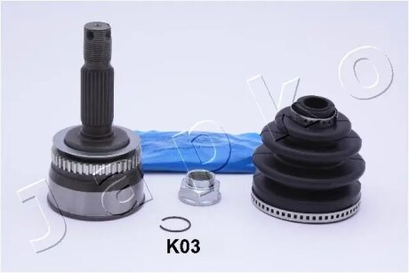 ШРКШ зовн. 22*25z D52 L147 Kia Cerato 04-07 1.6i +ABS 44z JAPKO 62K03