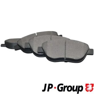 Гальмівні колодки перед. FIAT 500L 12- JP GROUP 1263602110