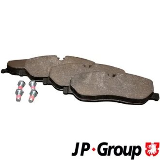 Гальмівні колодки пер. Range Rover III/Discovery III/IV 04- JP GROUP 3763600410