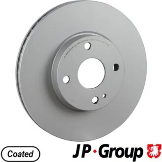 Гальмівний диск перед. MAZDA 2/MX-5 IV (ND__) 14- JP GROUP 3863102500