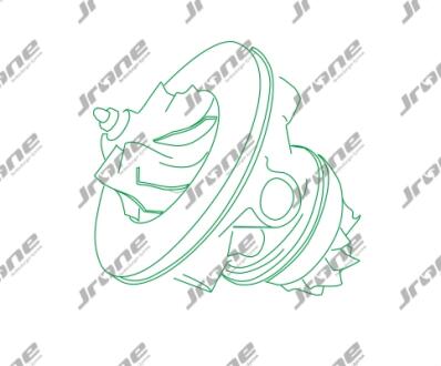 Картридж турбіни MAHLE BM60B Jrone 1000-012-004T