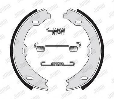 Колодки ручного тормоза DB 221 Jurid 362653J