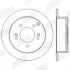Тормозной диск задний Hyundai Sonata Sonata V, Tucson, XG / Kia Magentis II, Sportage II Jurid 562552JC (фото 1)