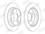 Тормозной диск задний Hyundai Creta, Elantra, Kona, Veloster, i30 / KIA Ceed, Soul Jurid 563110JC (фото 3)