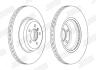 Гальмівний диск пер. BMW 3 (F30/F31/F80)/4 (F32/F33/F82/F83/F36) 11- (370*73,1) Jurid 563133JC-1 (фото 2)
