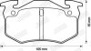 CITROEN Тормозные колодки задн. ZX 91-,Xsara,Peugeot 206-309,Renault 19,Clio,Megane I Jurid 571334J (фото 2)
