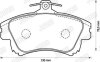 Тормозные колодки передние Volvo S40 / Mitsubishi Carisma, Colt / Smart Forfour Jurid 573039J (фото 2)